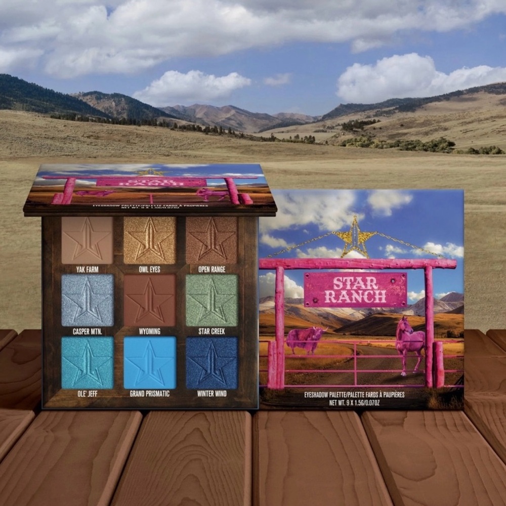 JEFFREE STAR - STAR RANCH EYESHADOW PALETTE - Picture 1 of 9